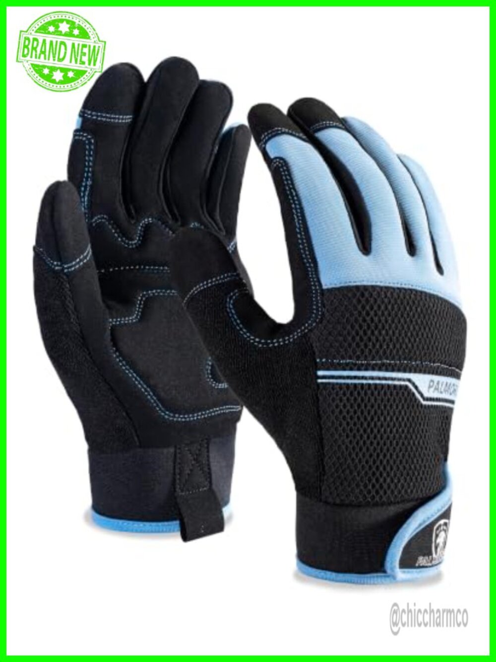 Touchscreen Utility Work Gloves, Flexible Grip Gardening Gloves